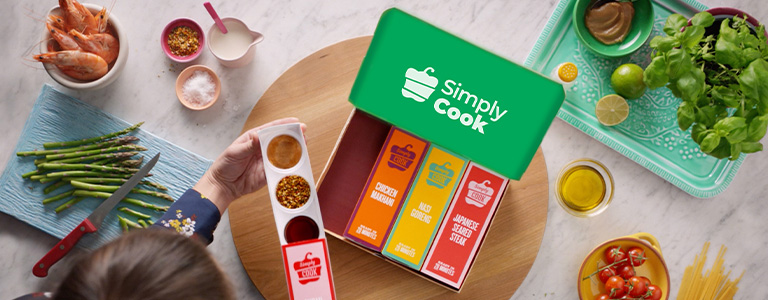 SimplyCook £1 Trial Box