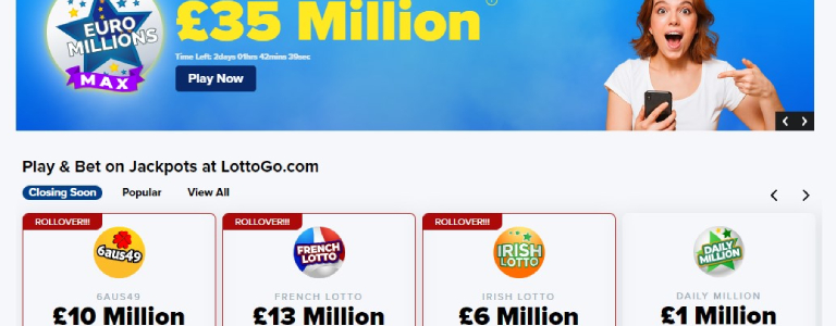 Euromillions lottogo deals