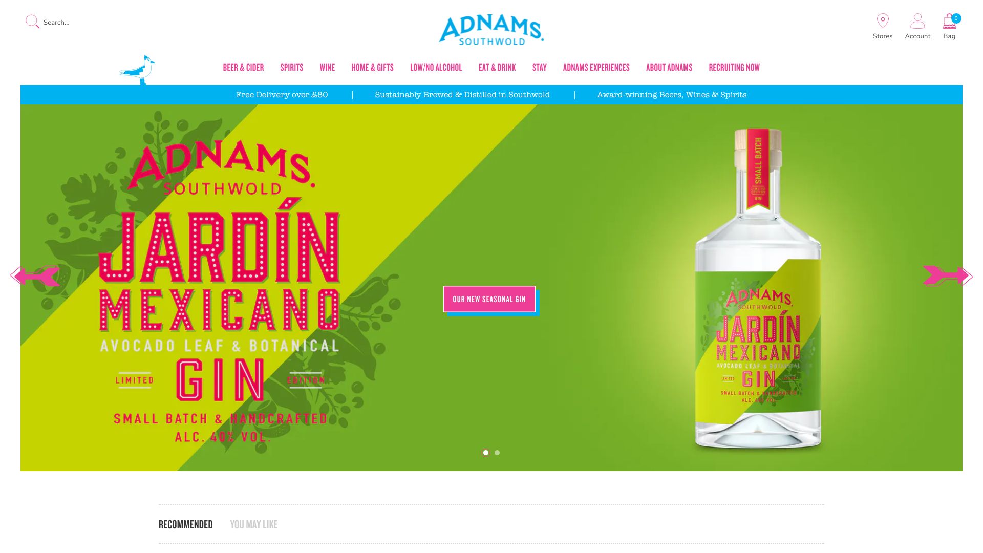 Adnams screenshot