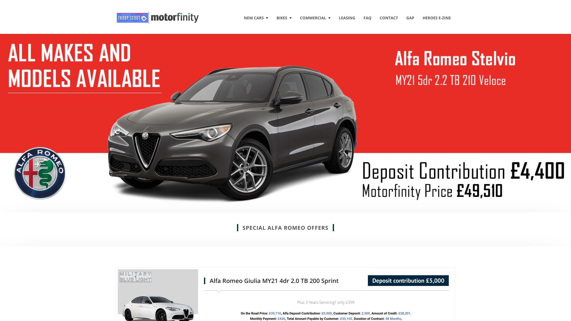Alfa Romeo screenshot