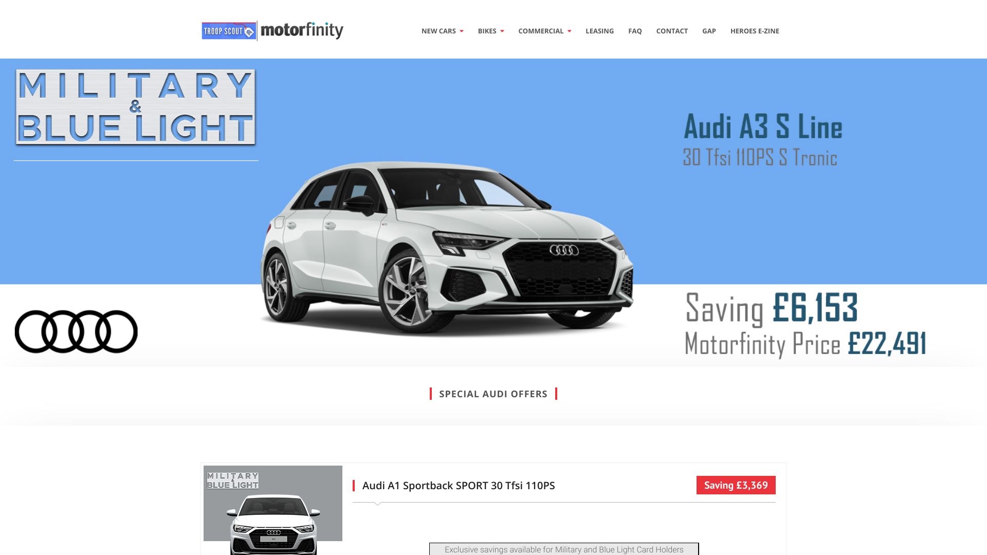 Audi screenshot