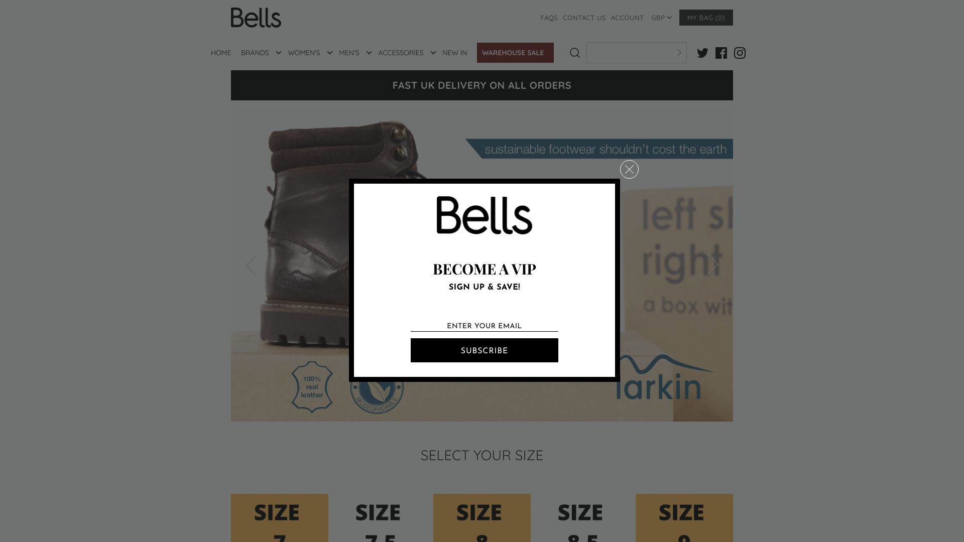 Bells Shoes screenshot