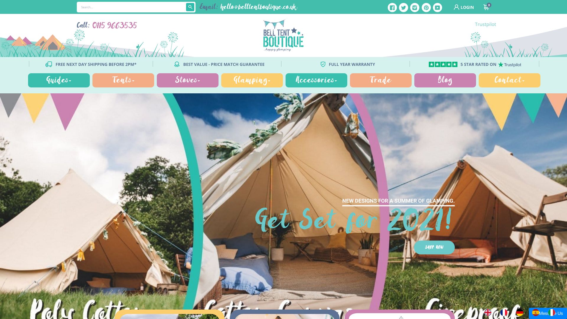 Bell Tent Boutique screenshot