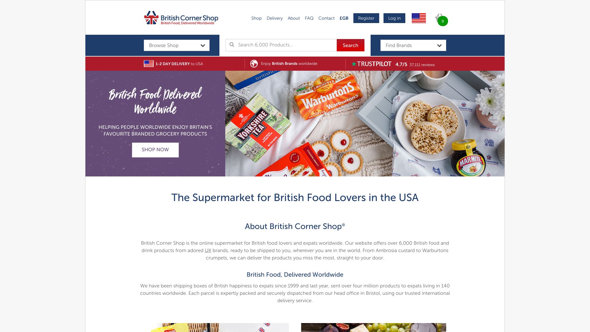 British Corner Shop screenshot