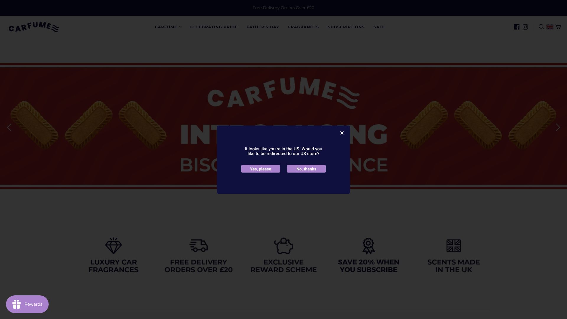 Carfume screenshot