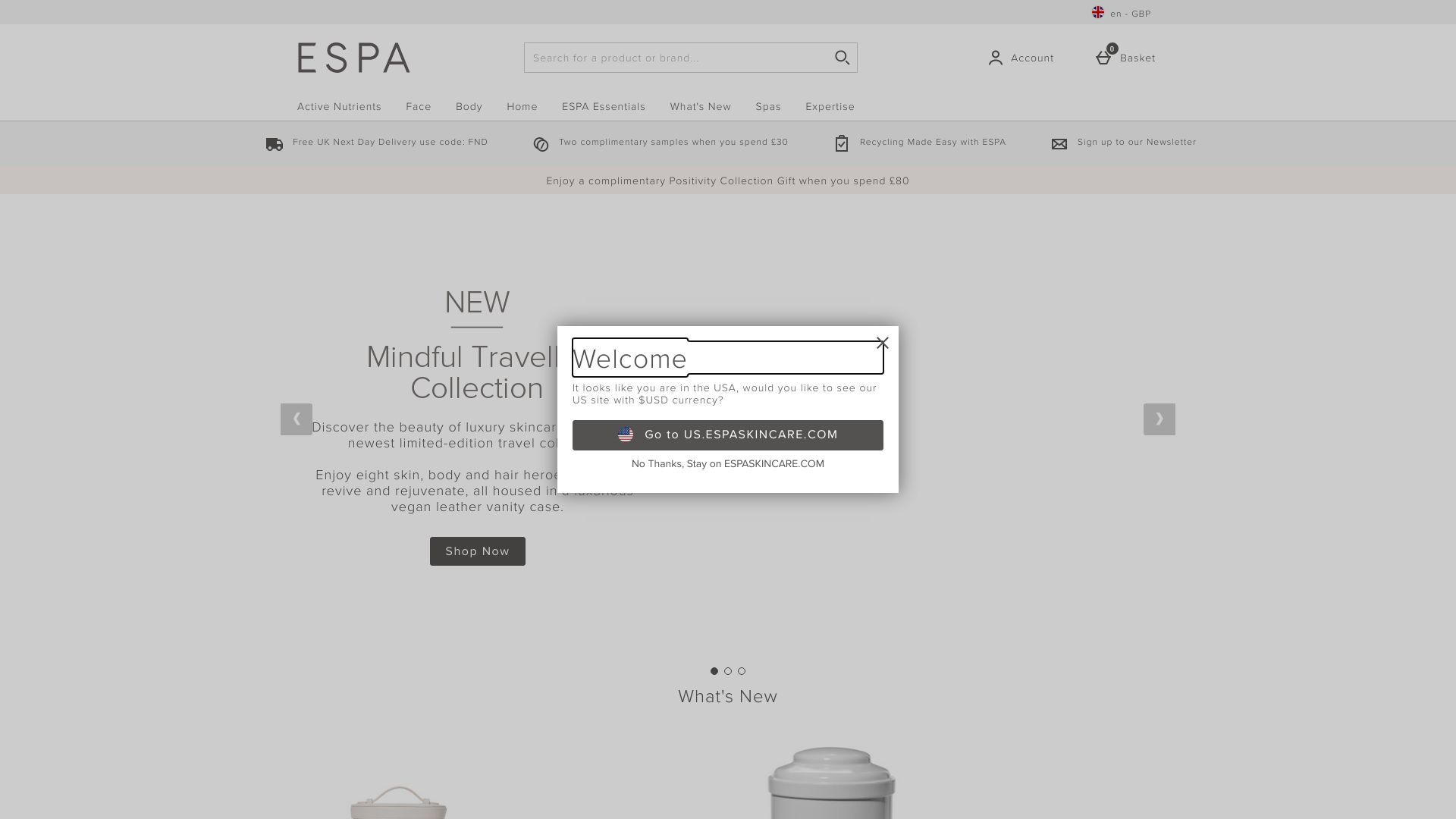 ESPA Skincare screenshot