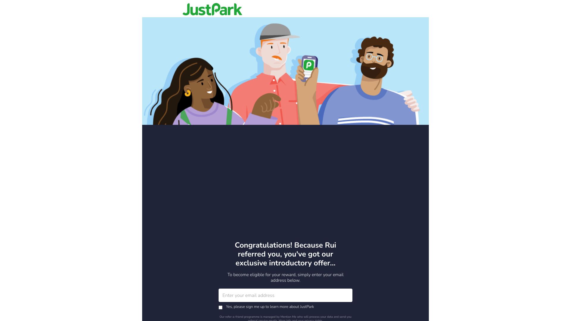 JustPark screenshot