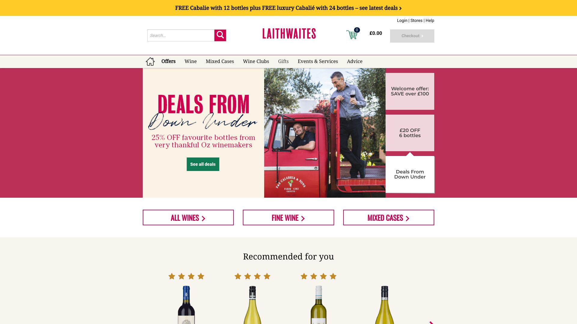 Laithwaites Wine screenshot