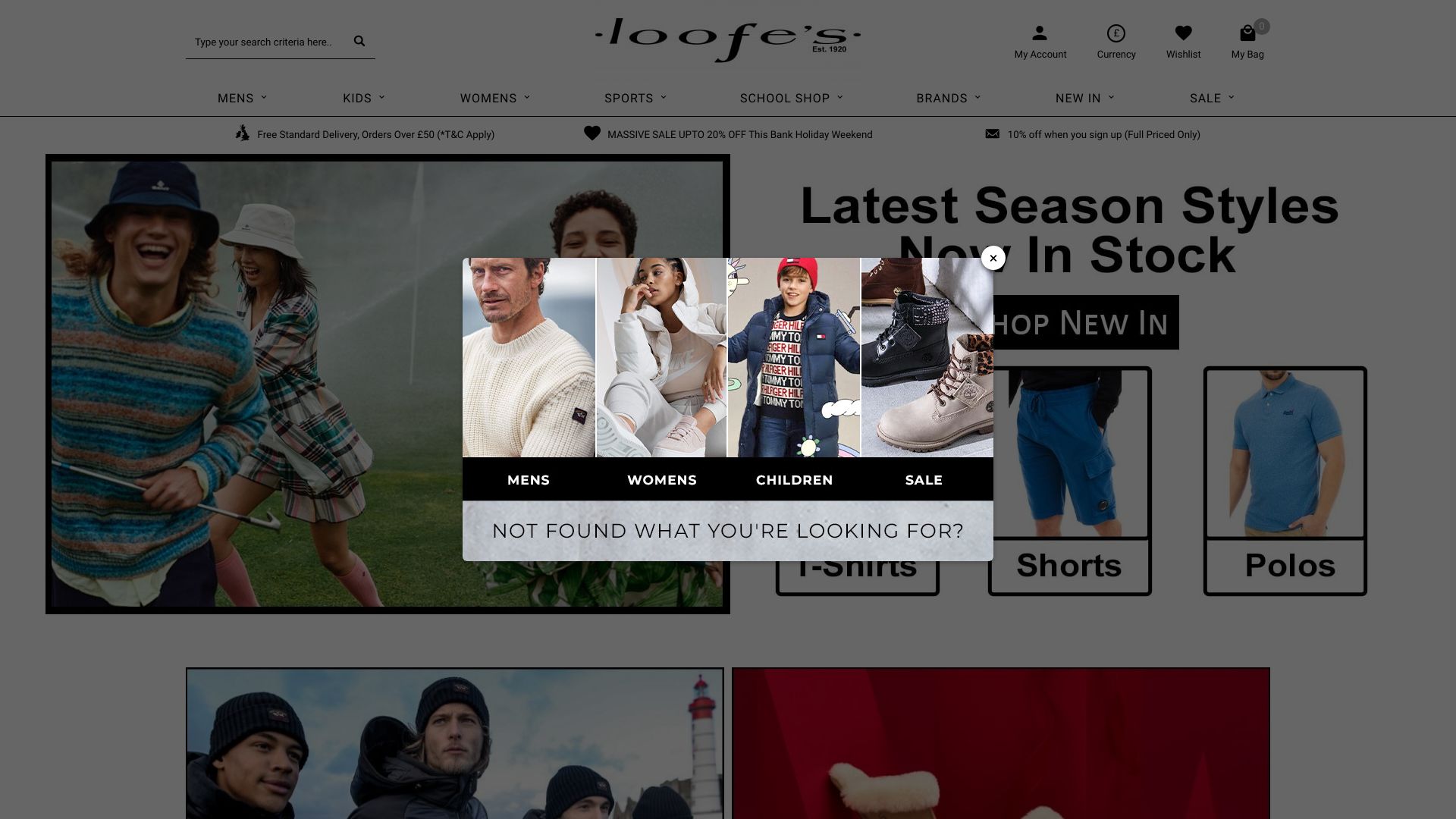 Loofes Clothing screenshot