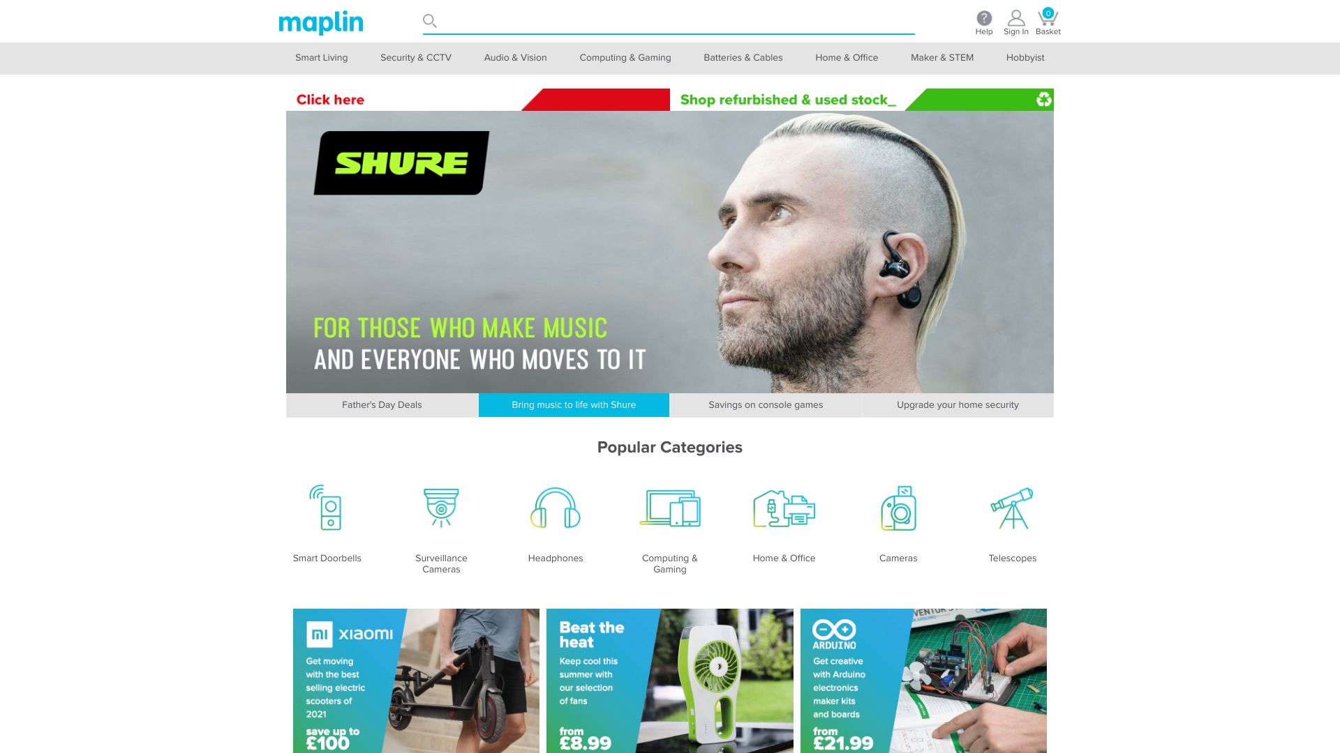 Maplin screenshot