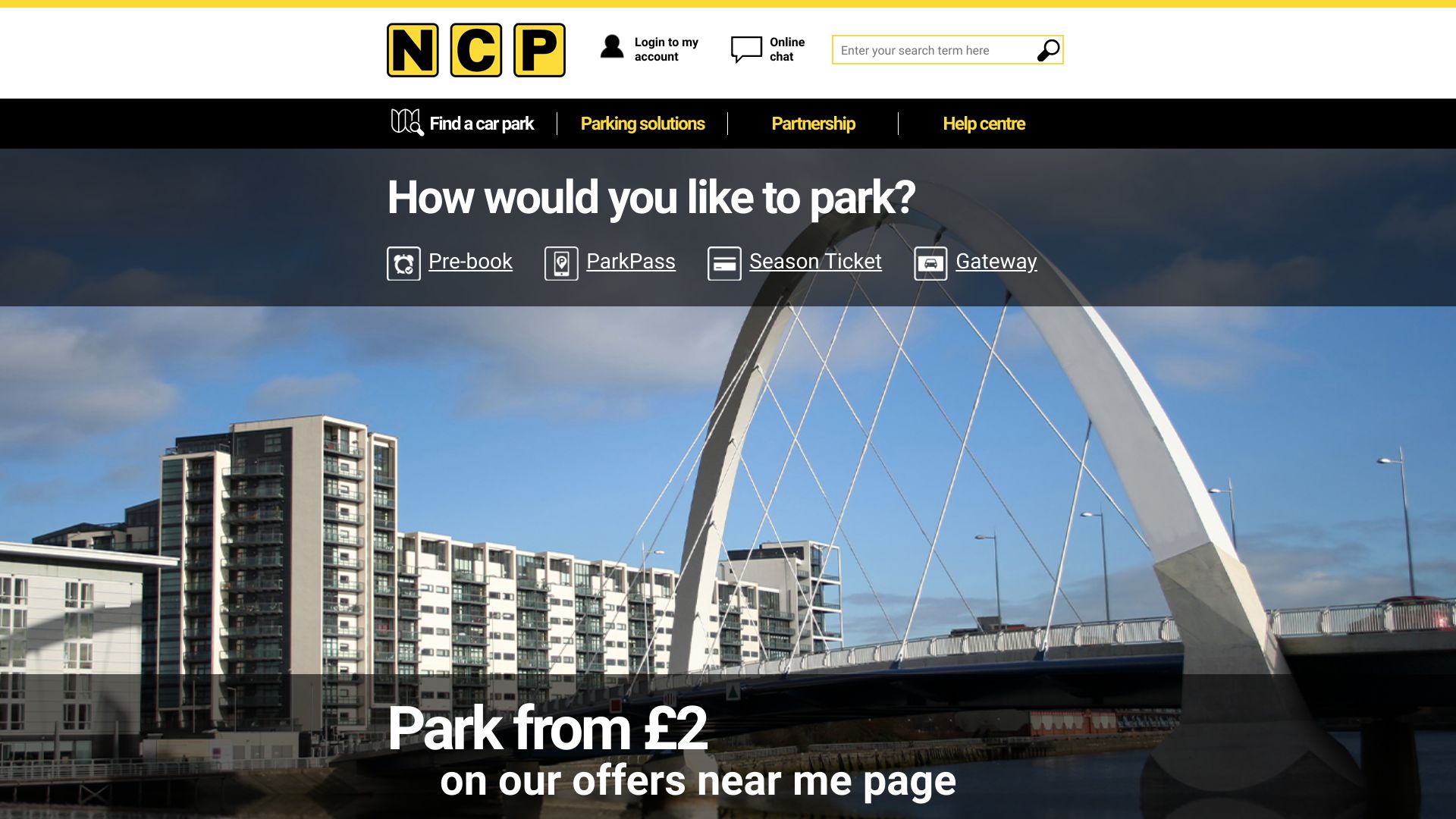 NCP screenshot