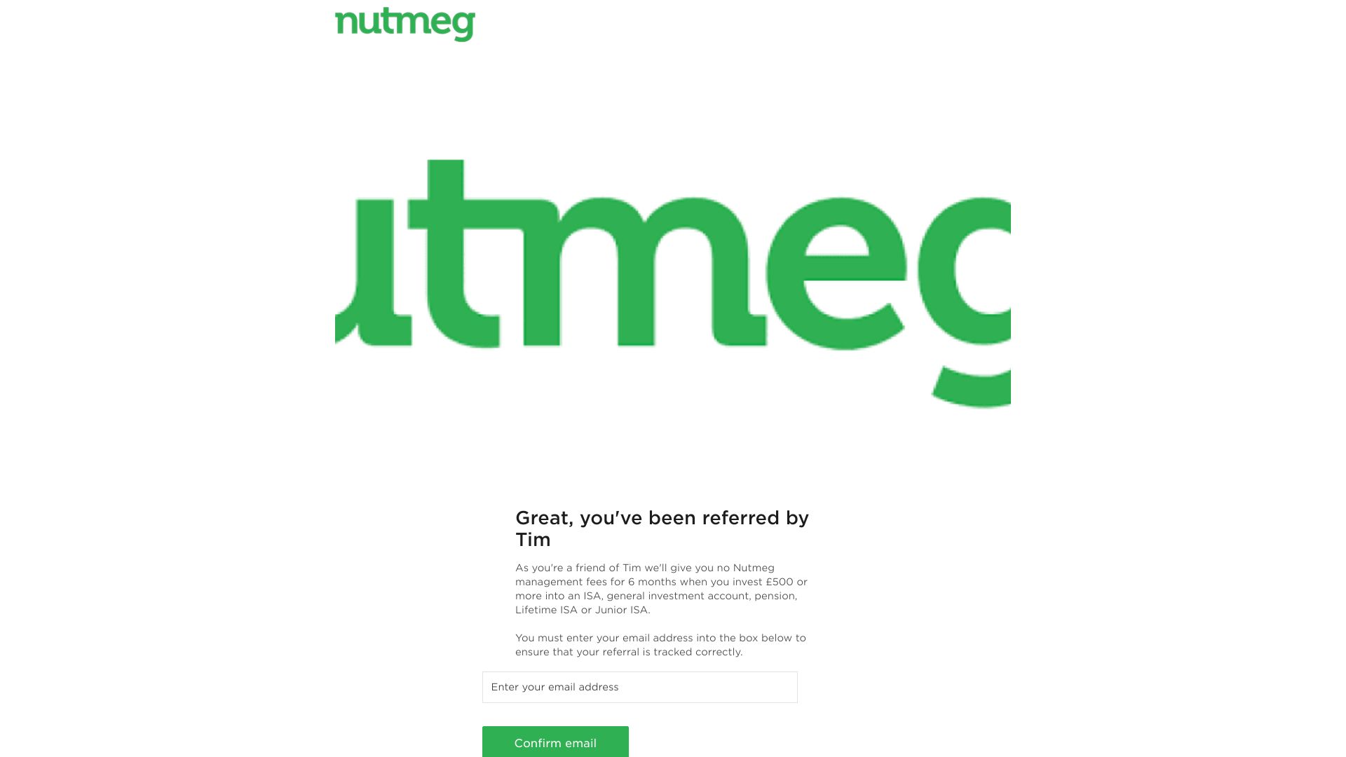 Nutmeg screenshot