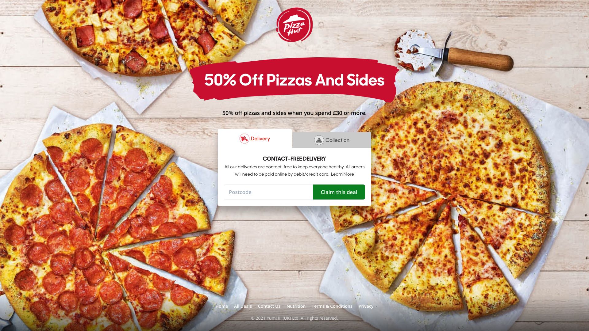 Pizza Hut screenshot