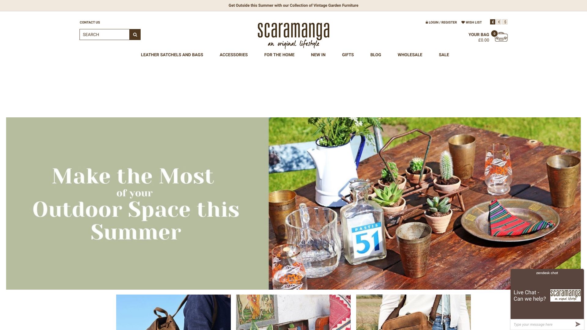 Scaramanga Shop screenshot