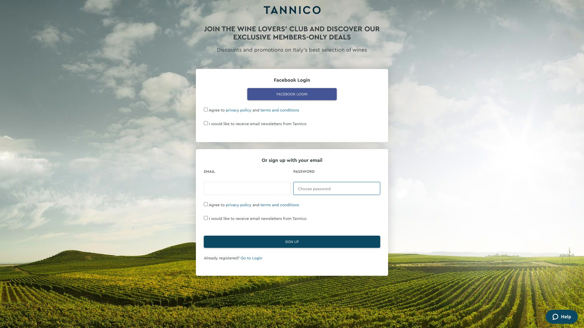 Tannico screenshot