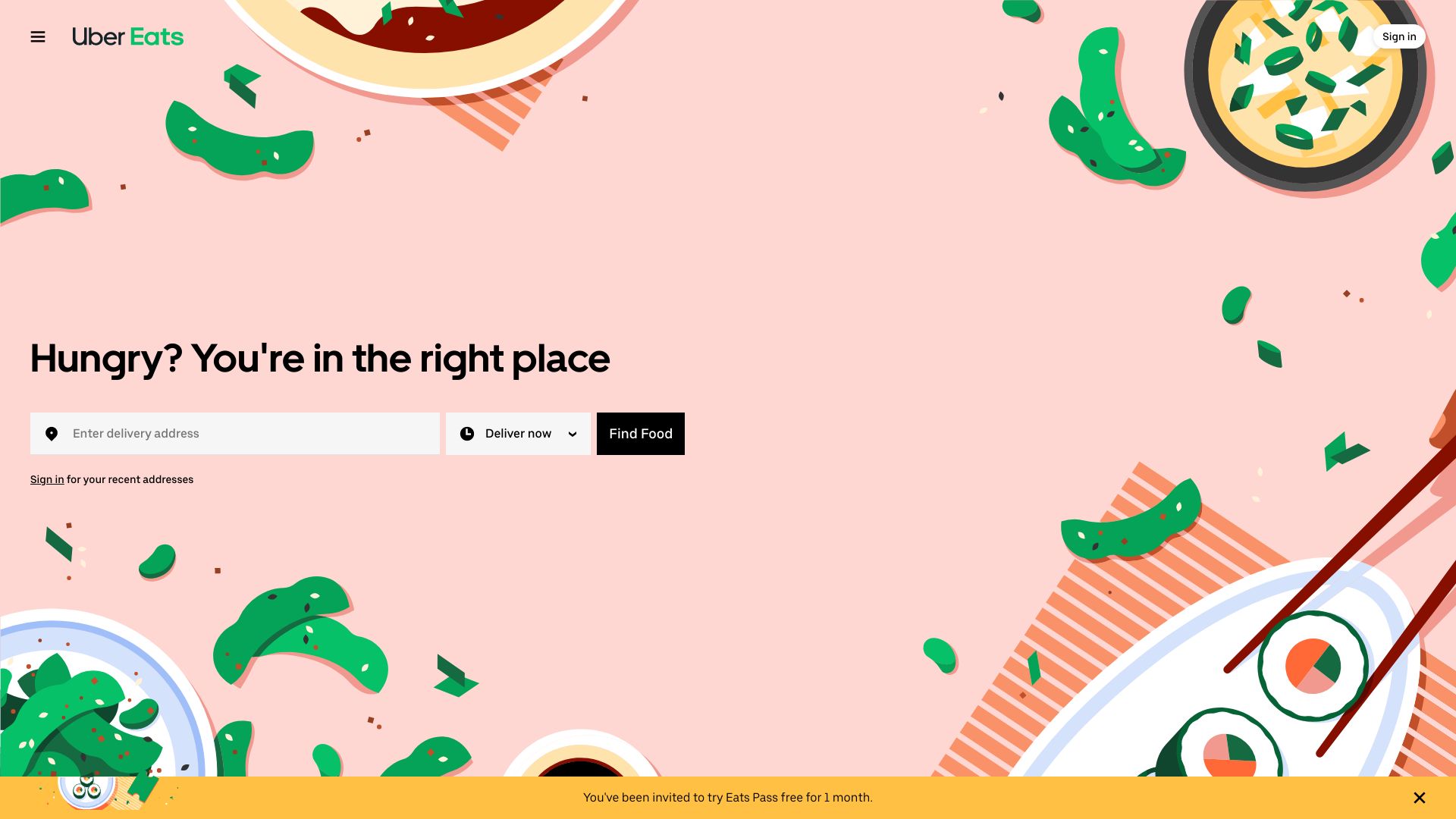 Uber Eats screenshot