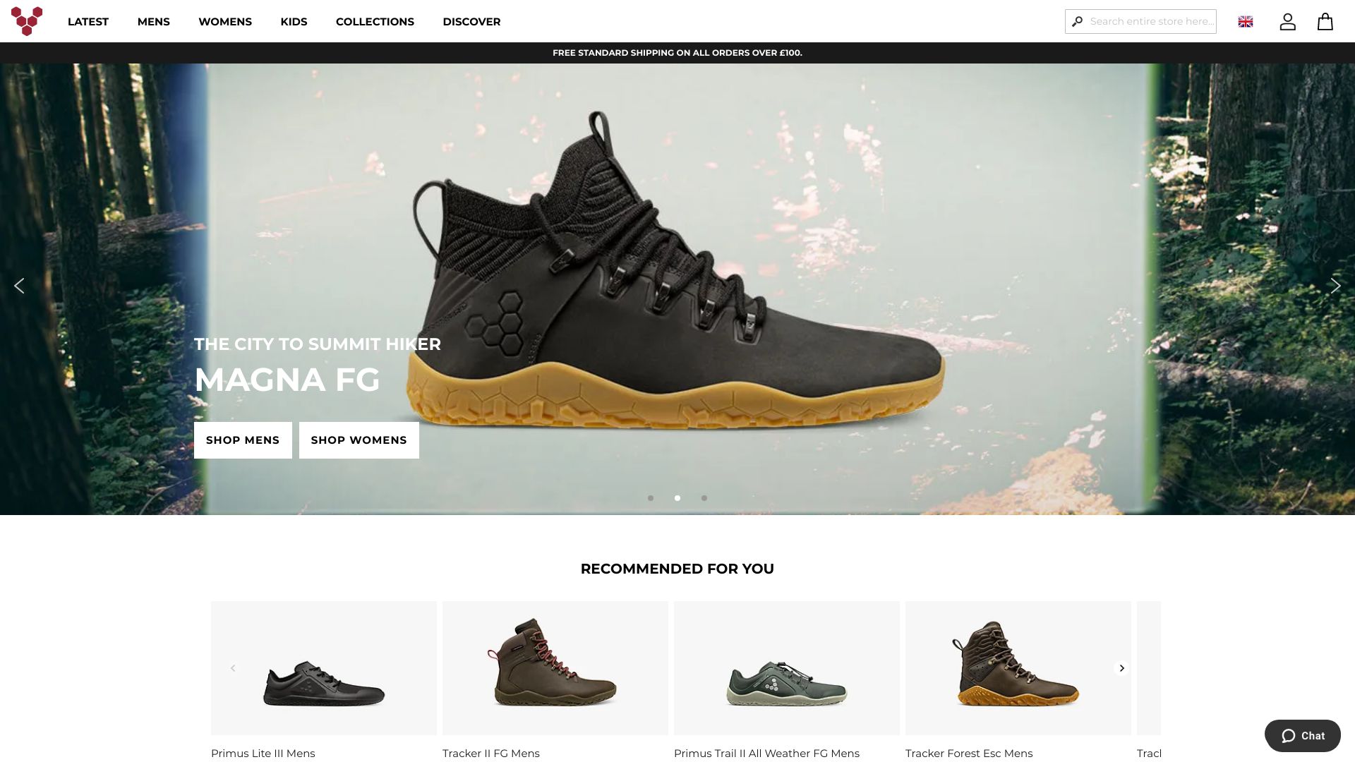 Vivobarefoot screenshot