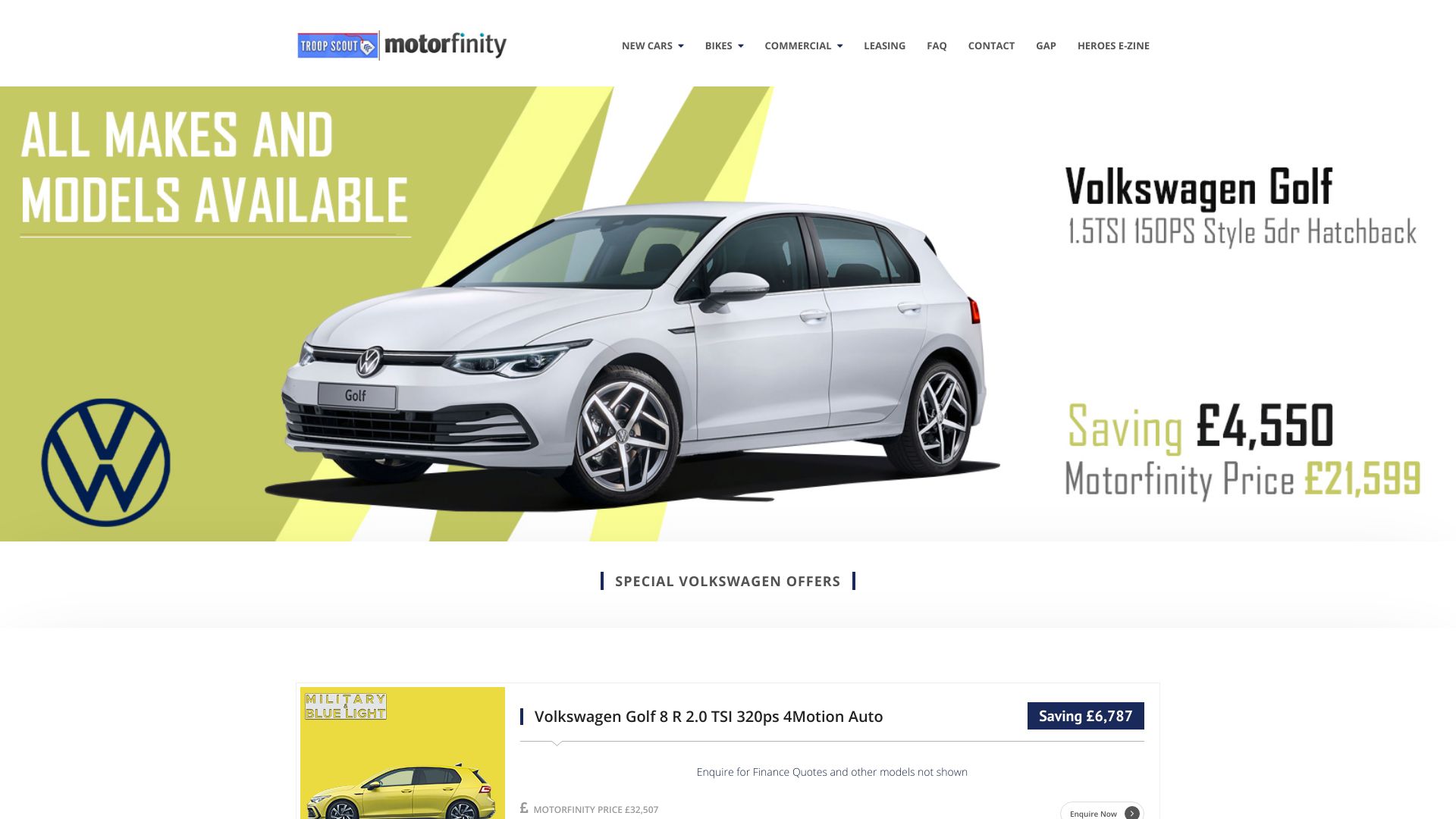 VW Volkswagon screenshot