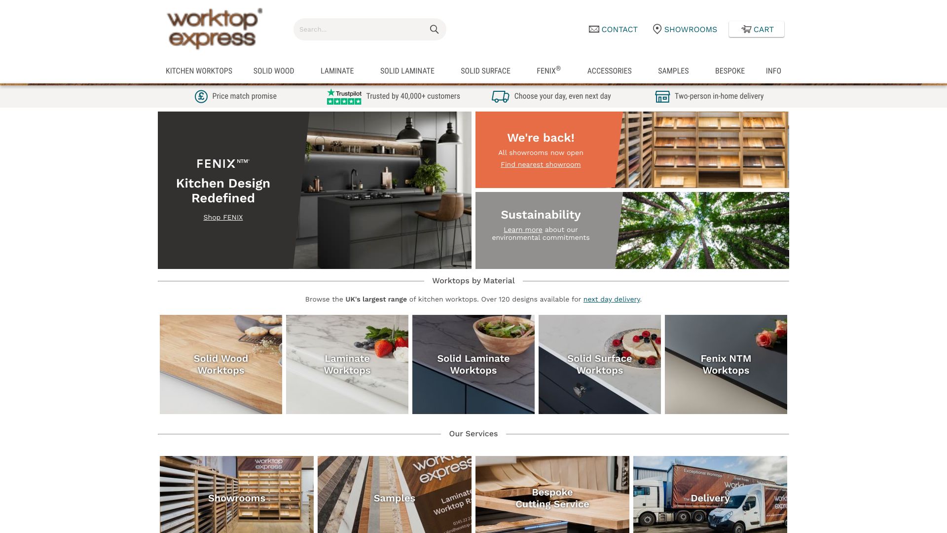 Worktop Express screenshot